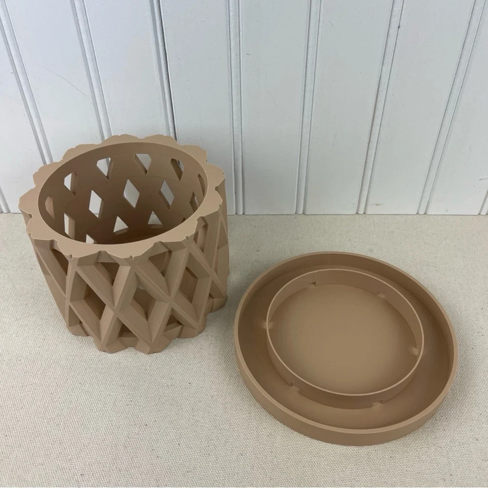 Modern Orchid Plant Pot, The Alune Orchid Planter, 3D Printed